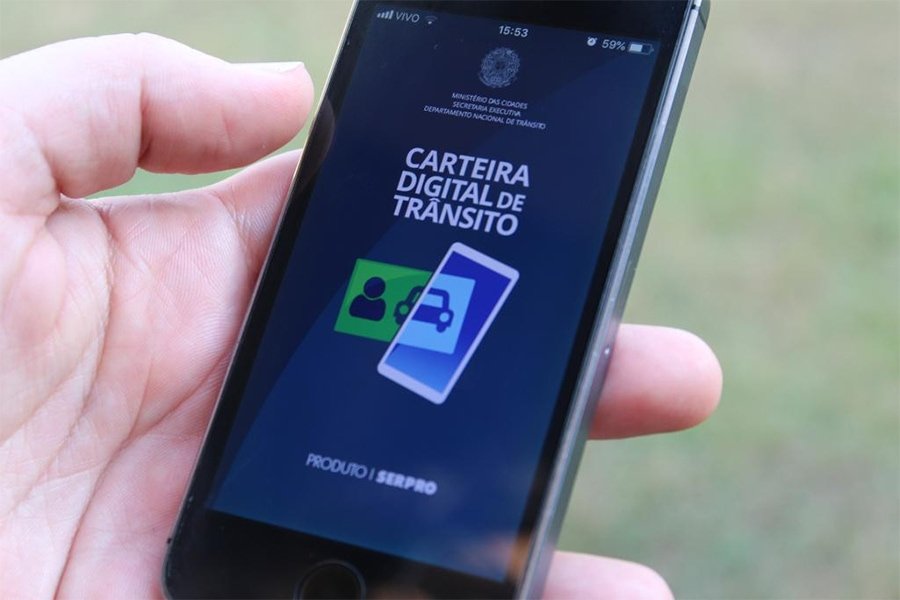 Não consigo acessar a carteira digital de trânsito com os dados