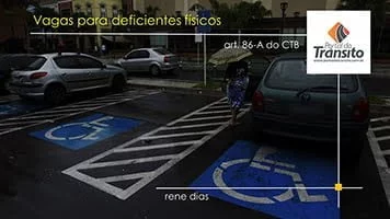Vaga para deficientes