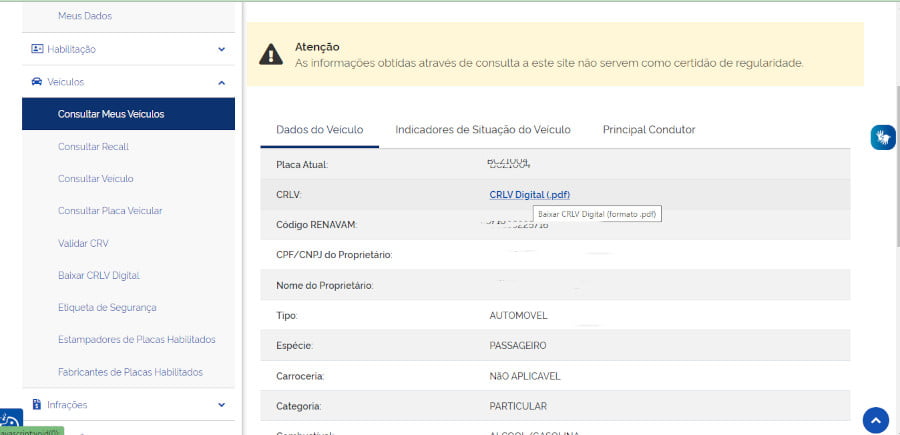 Como imprimir o licenciamento Veja o passo a passo Portal do Trânsito Mobilidade