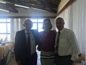 Dr. Arnaldo, Mércia e Marcelo Araújo. 