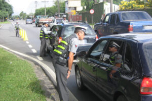 Número de agentes de trânsito nas cidades