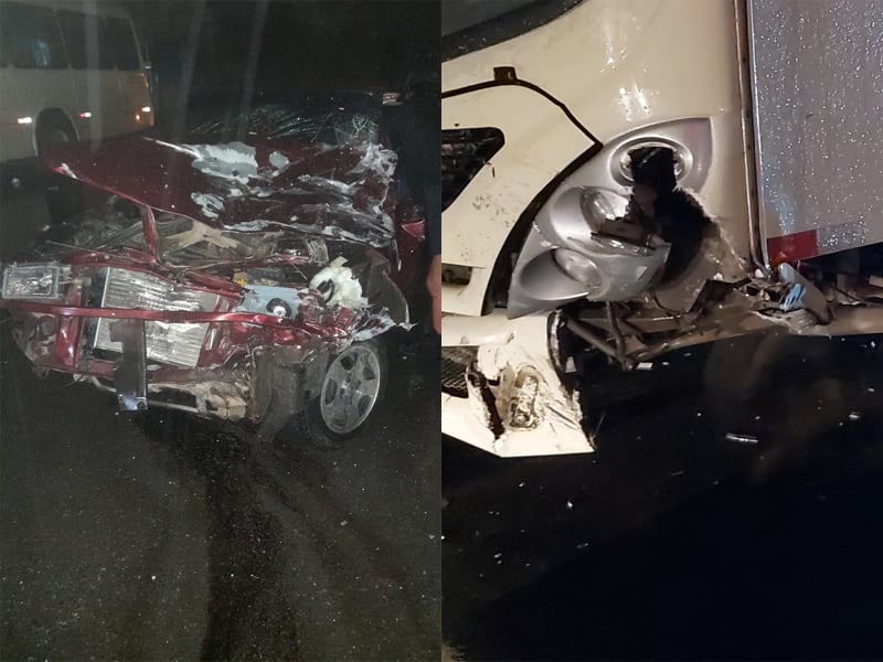 Acidente entre dois carros deixa uma pessoa morta e duas feridas na Rodovia dos Minérios