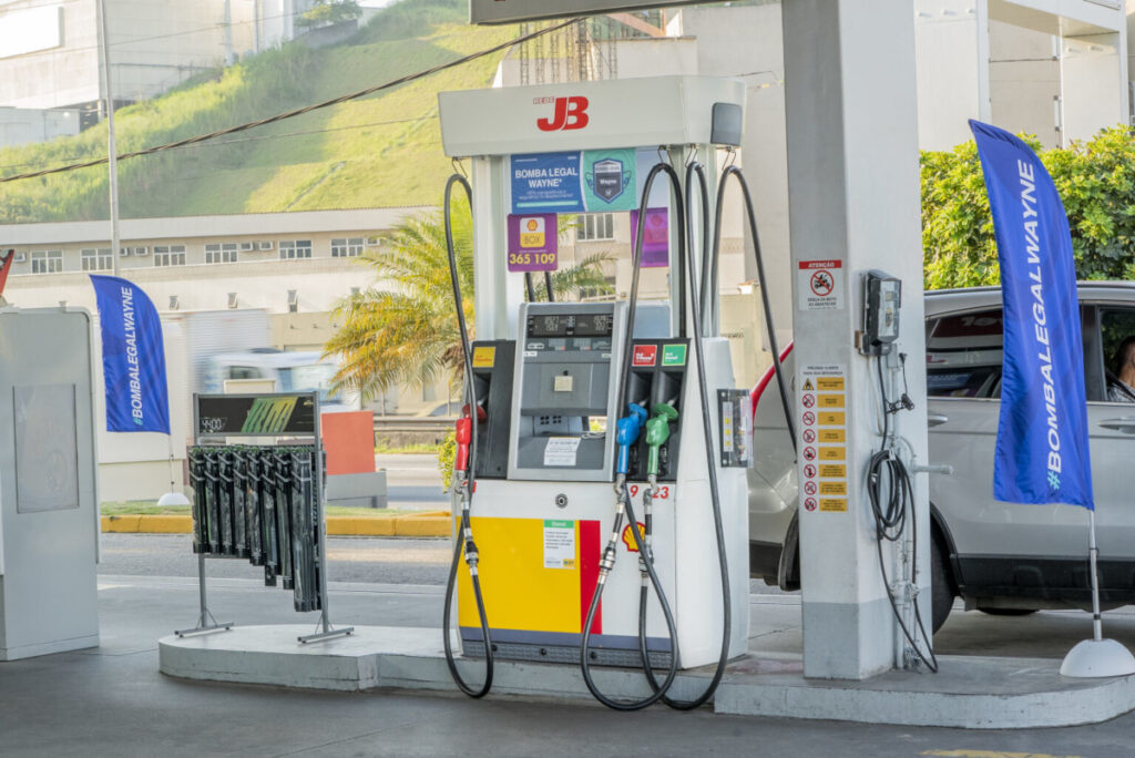 Bomba de combustível antifraude