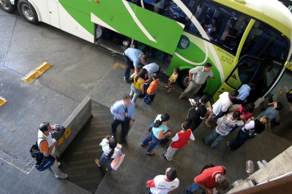 A Estação Rodoferroviária de Curitiba completa 40 anos de funcionamento nesta terça-feira (13).
Foto: Rogério Machado/SMCS (arquivo)