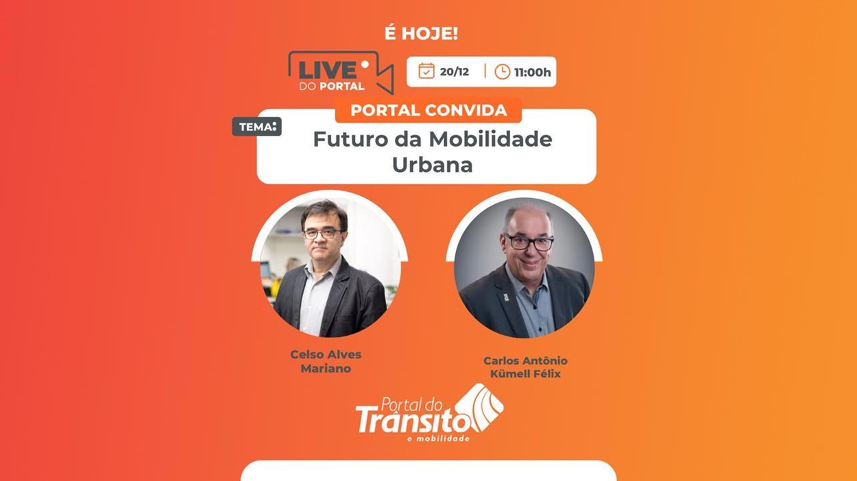 Live 20/12 – Portal Convida: Prof. Carlos Félix fala sobre o futuro da mobilidade urbana