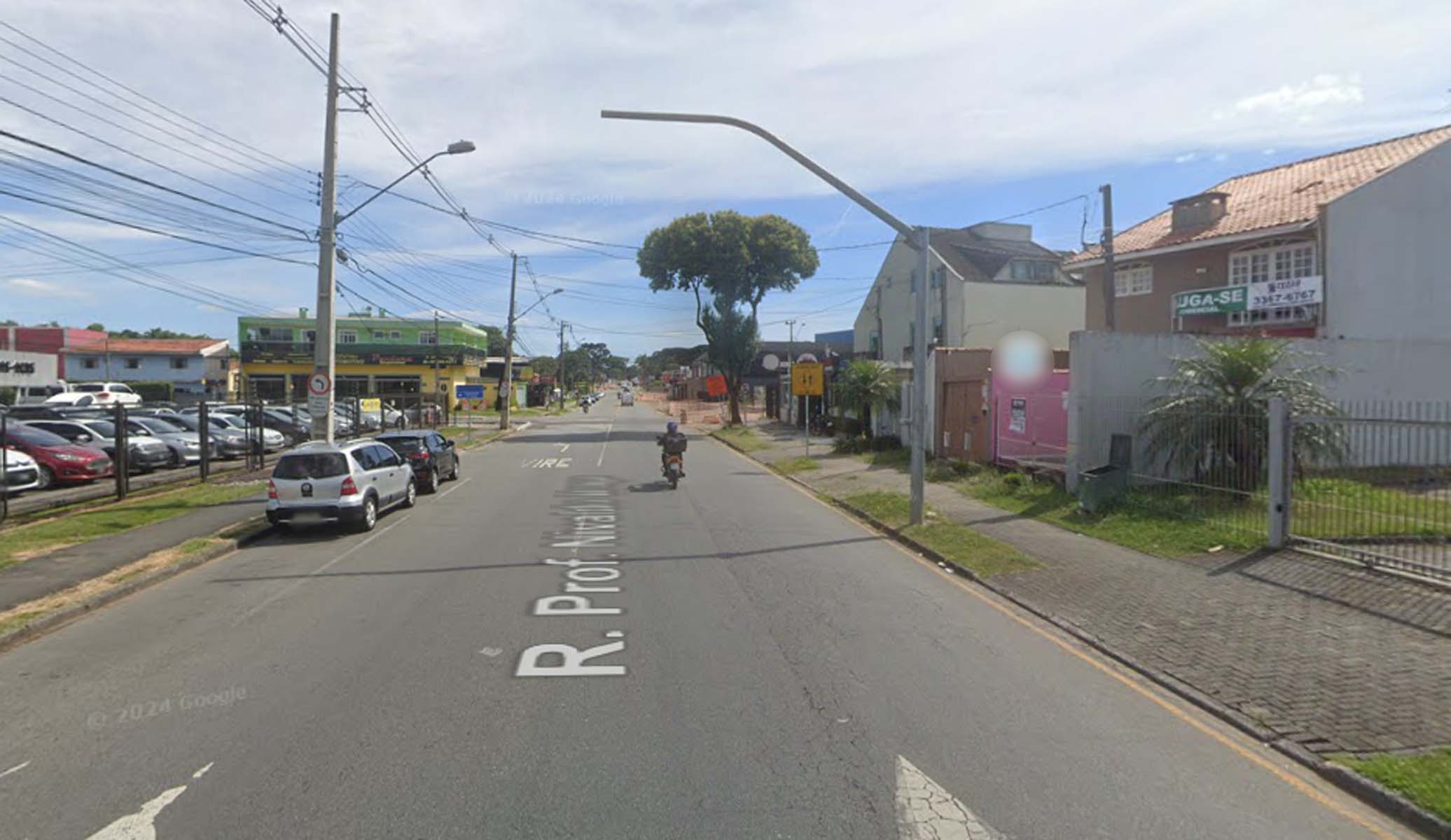 Rua que liga bairros Tarumã e Cajuru terá bloqueio total para obra no asfalto a partir de segunda