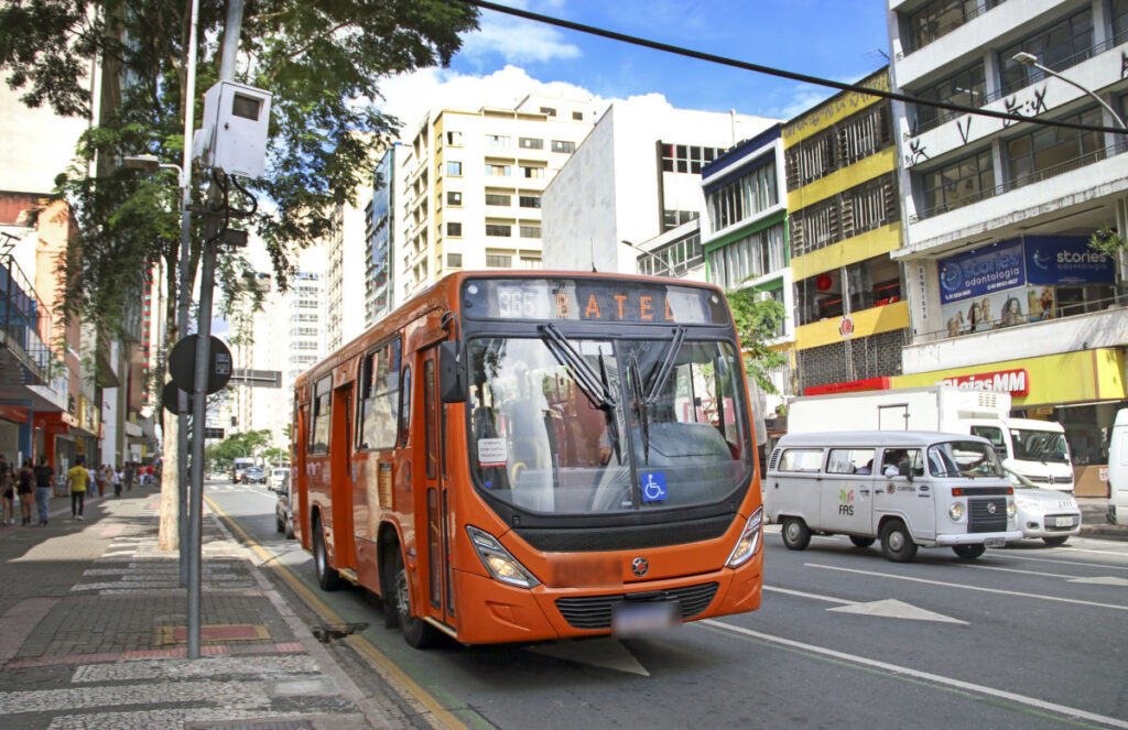 Via exclusiva de ônibus