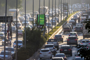 Congestionamentos na cidade de São Paulo