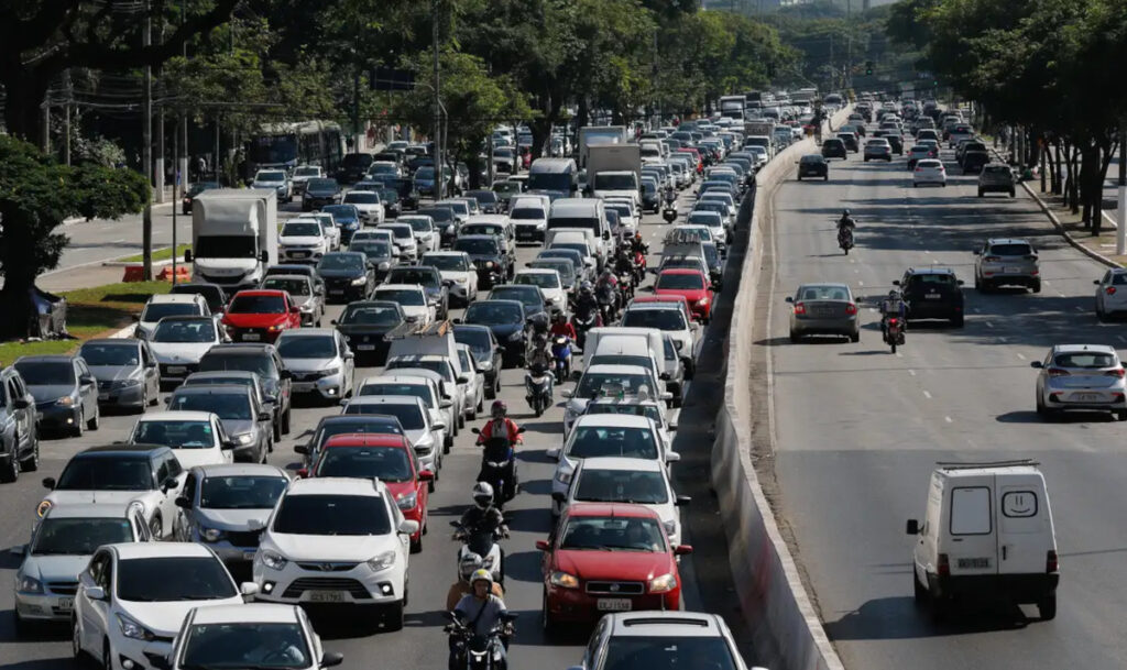 violência trânsito SP