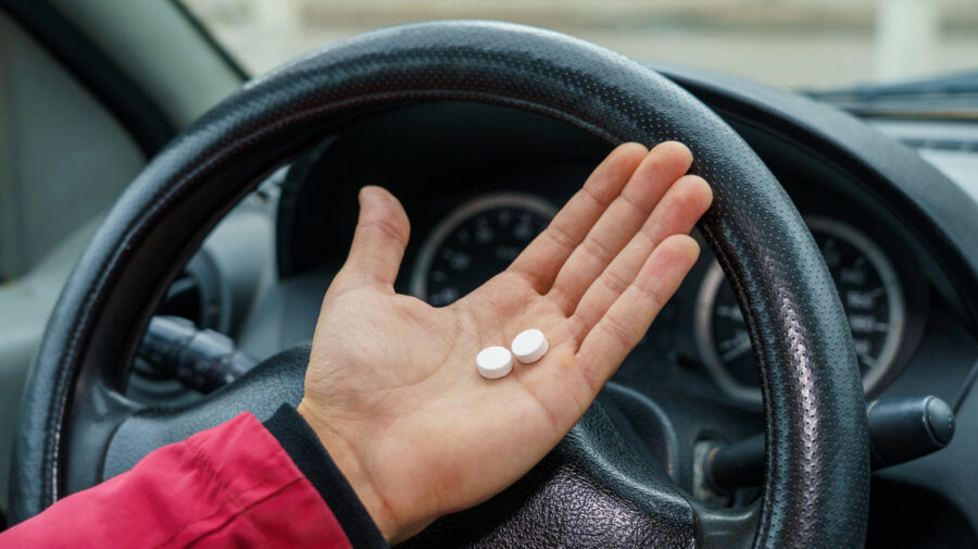 Uso de remédios por motoristas